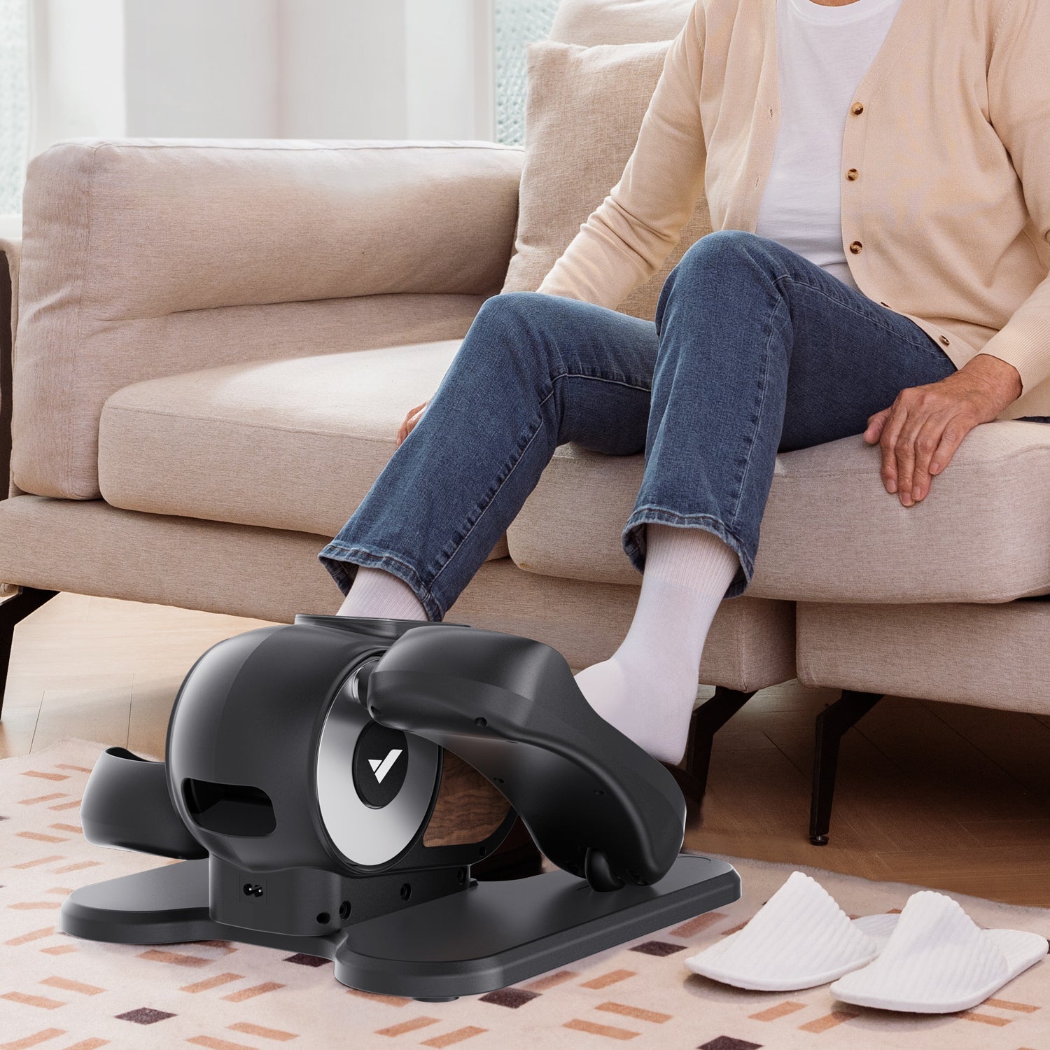 MERACH E37B1 Mini Electric Elliptical Machine