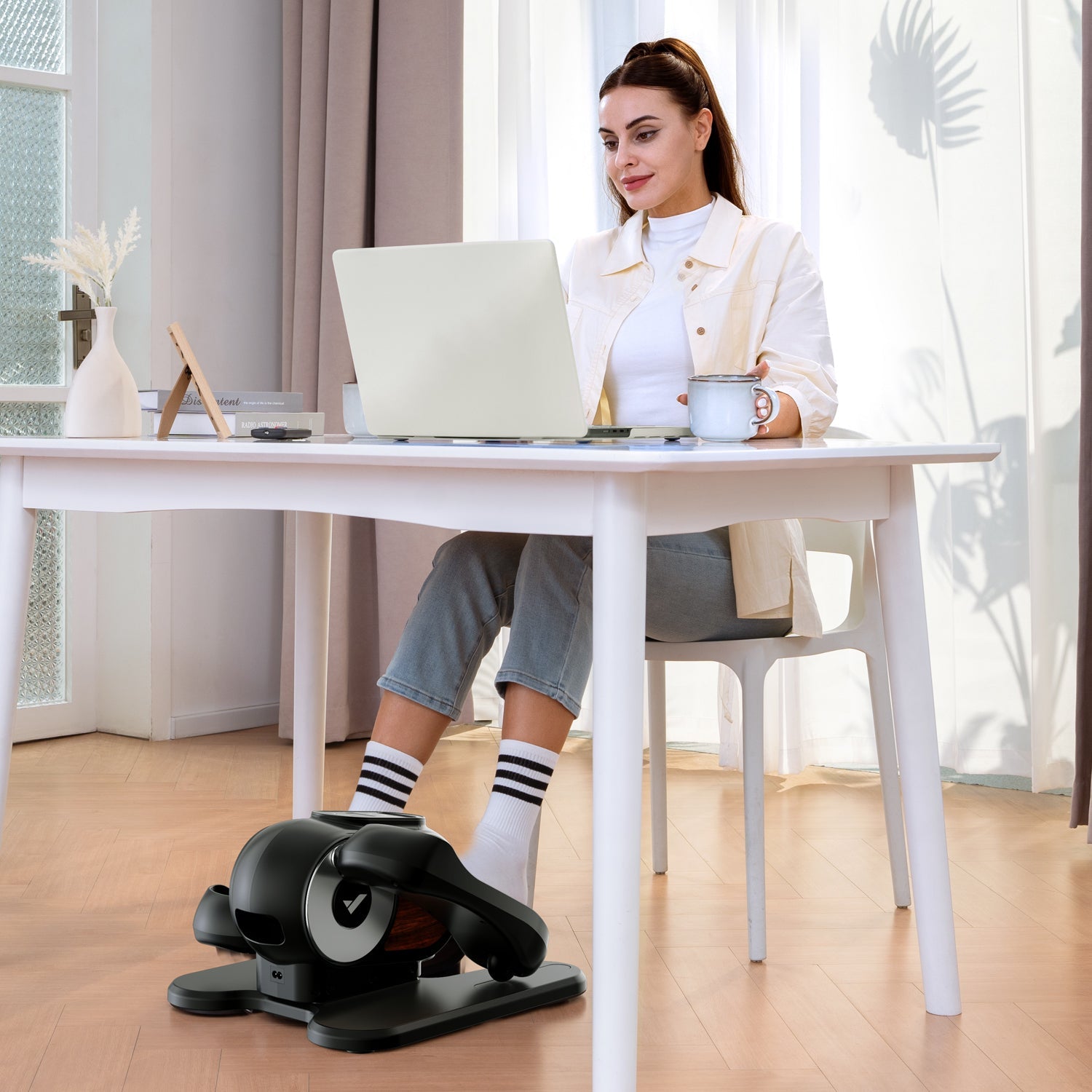MERACH E37B1 Mini Electric Elliptical Machine