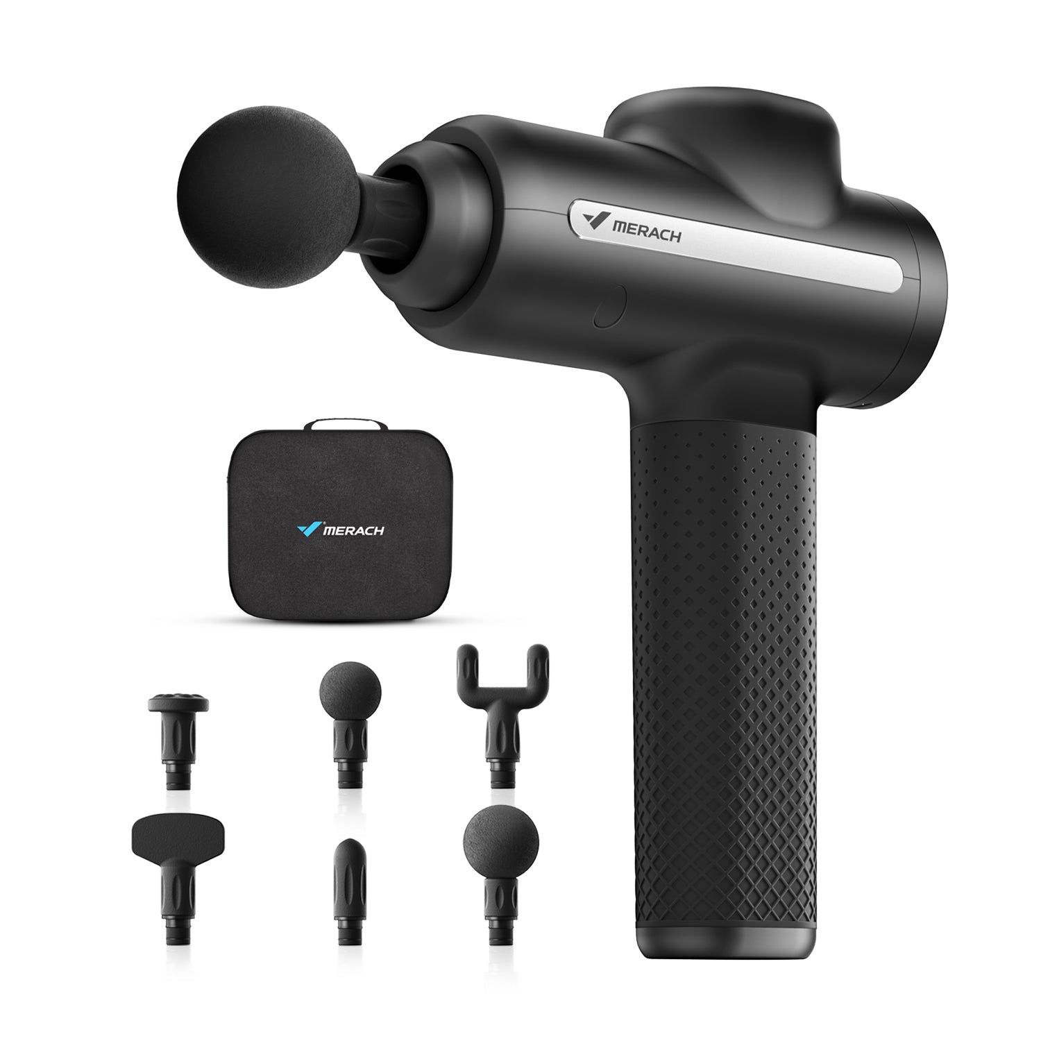 MERACH M019 Massage Gun With 6 Massage Heads