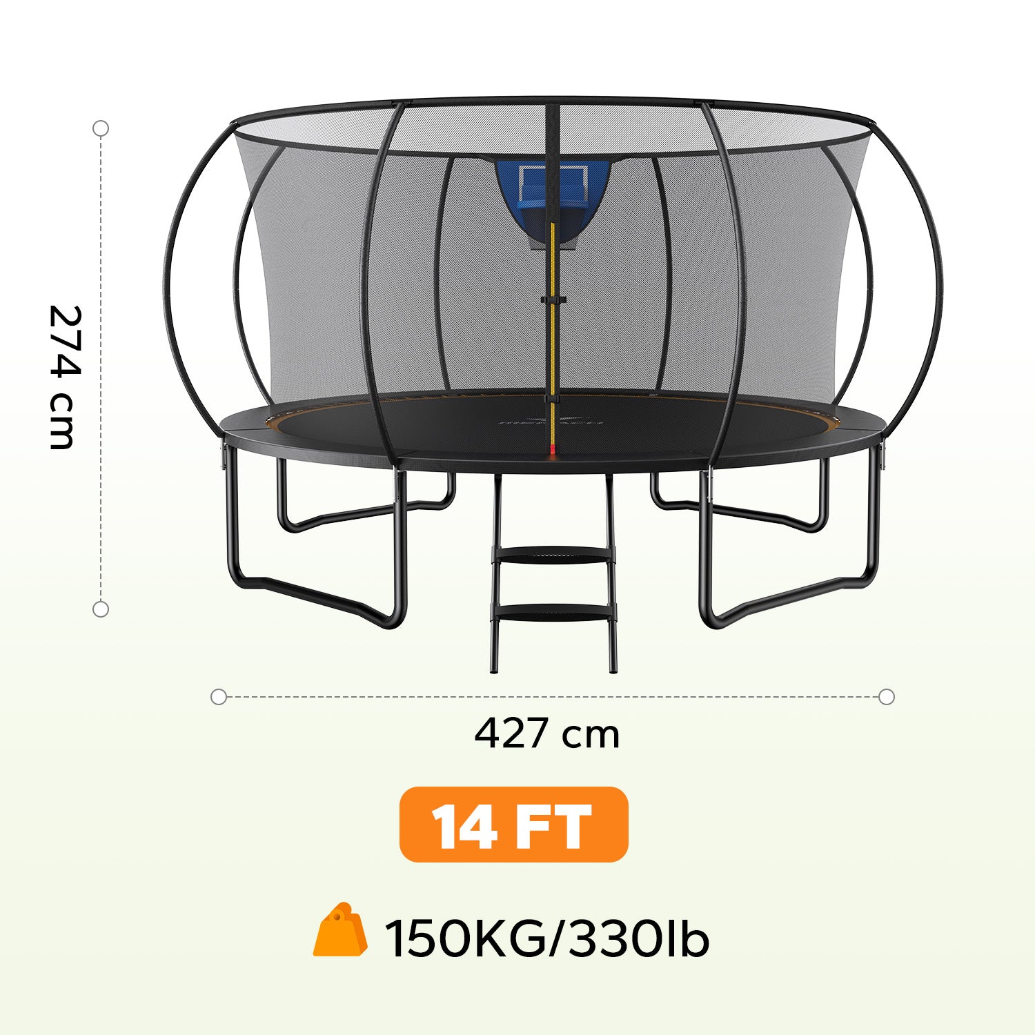 MERACH 2429 Outdoor Trampolines