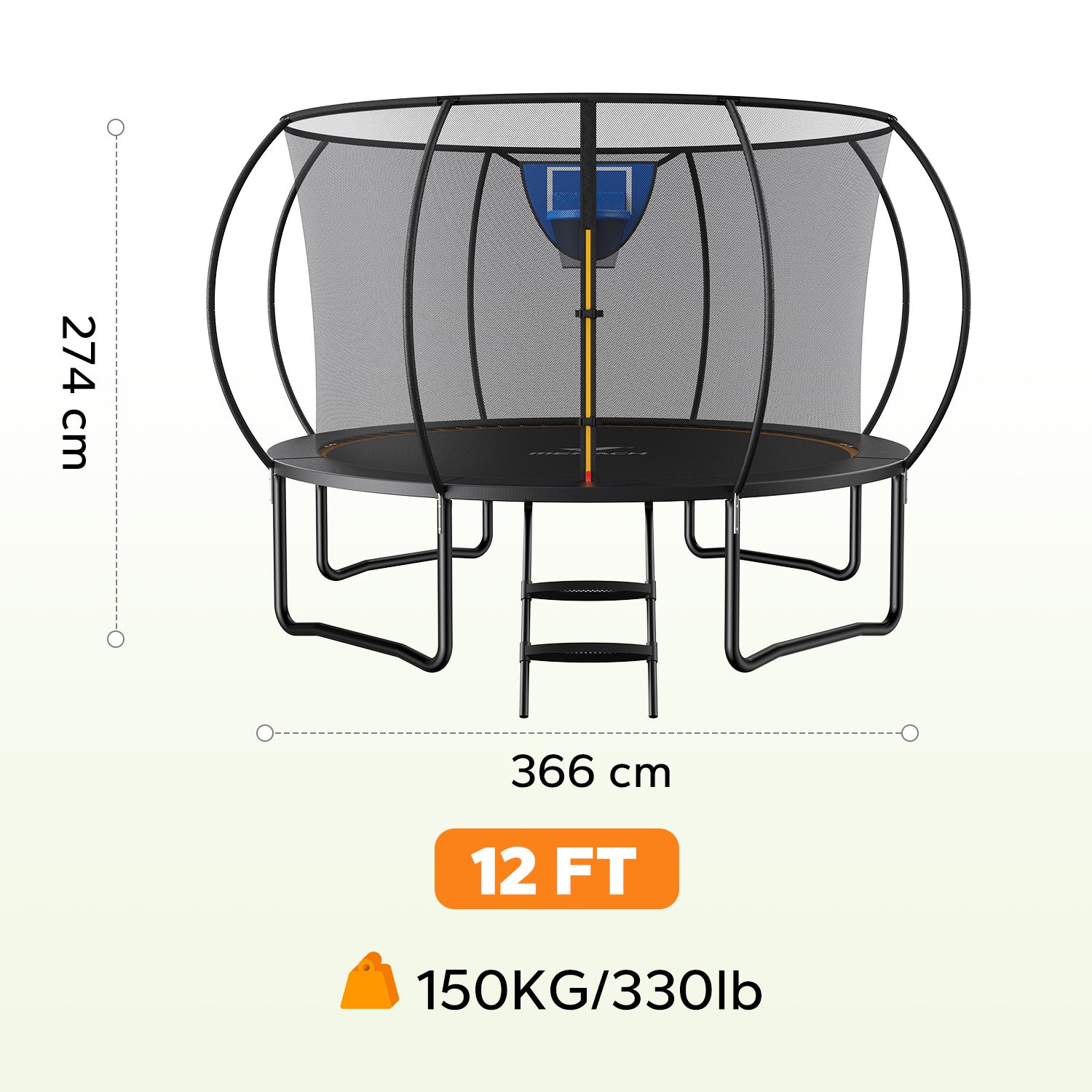 MERACH 2429 Outdoor Trampolines