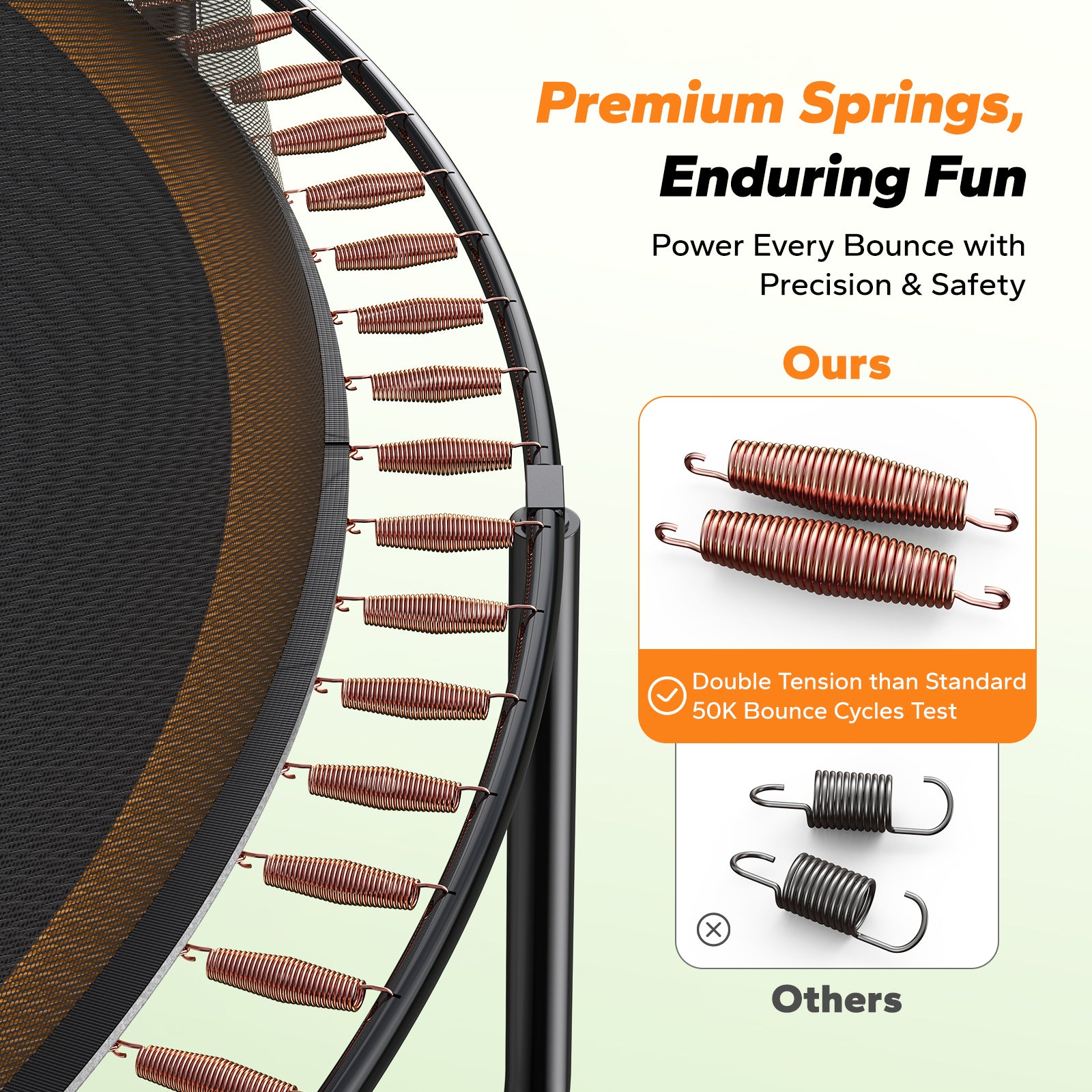 MERACH 2429 Outdoor Trampolines