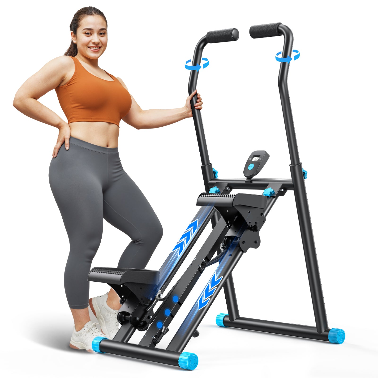 MERACH 2448B1 Adjustable Stair Stepper