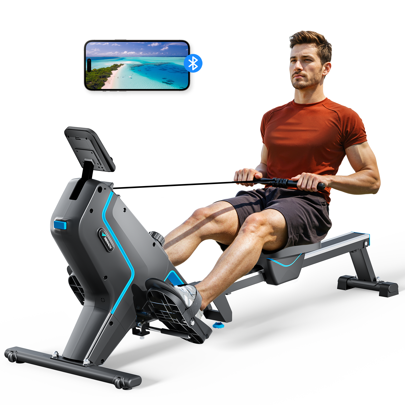 MERACH R05B4 Magnetic Rowing Machine