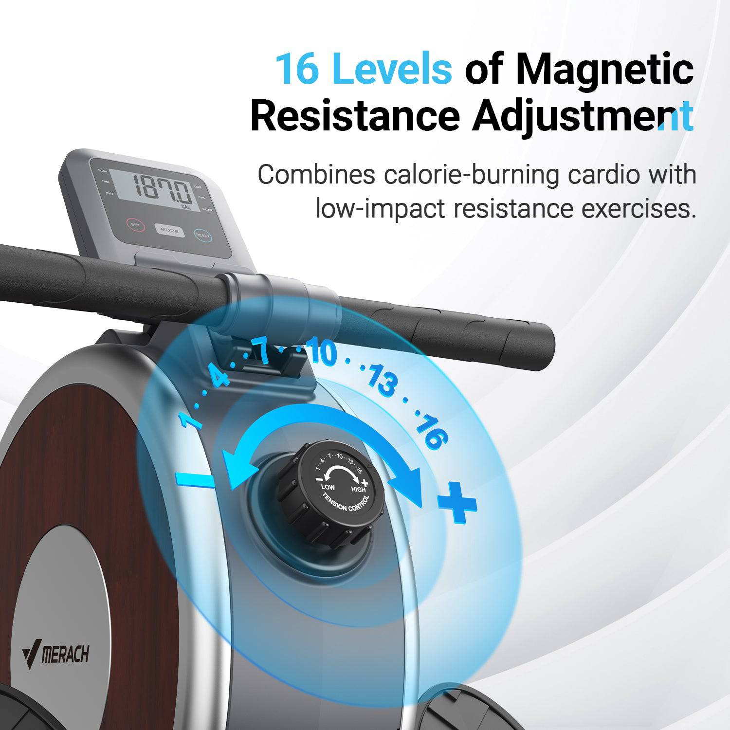 MERACH Q1S Magnetic Rowing Machine
