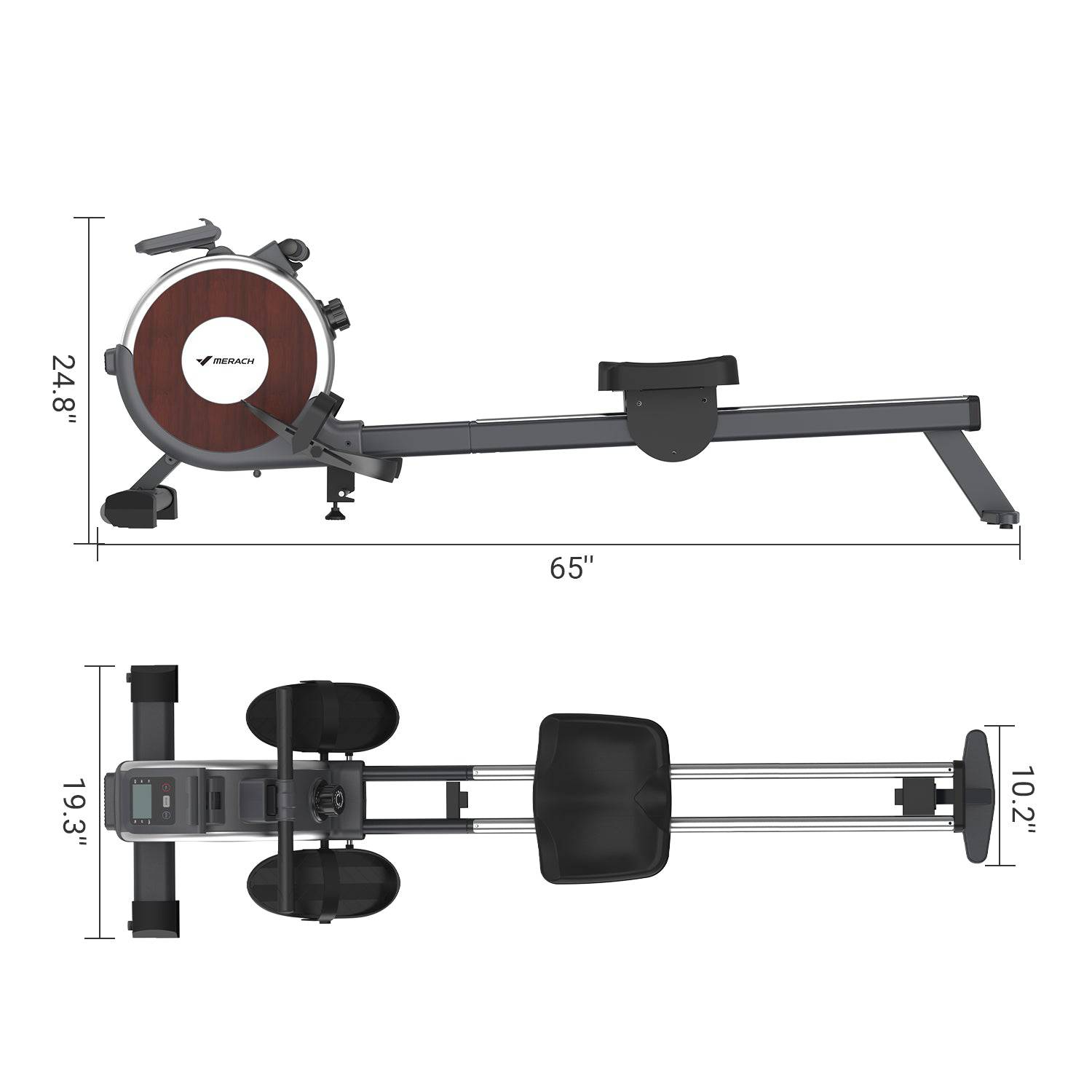 MERACH Q1S Magnetic Rowing Machine