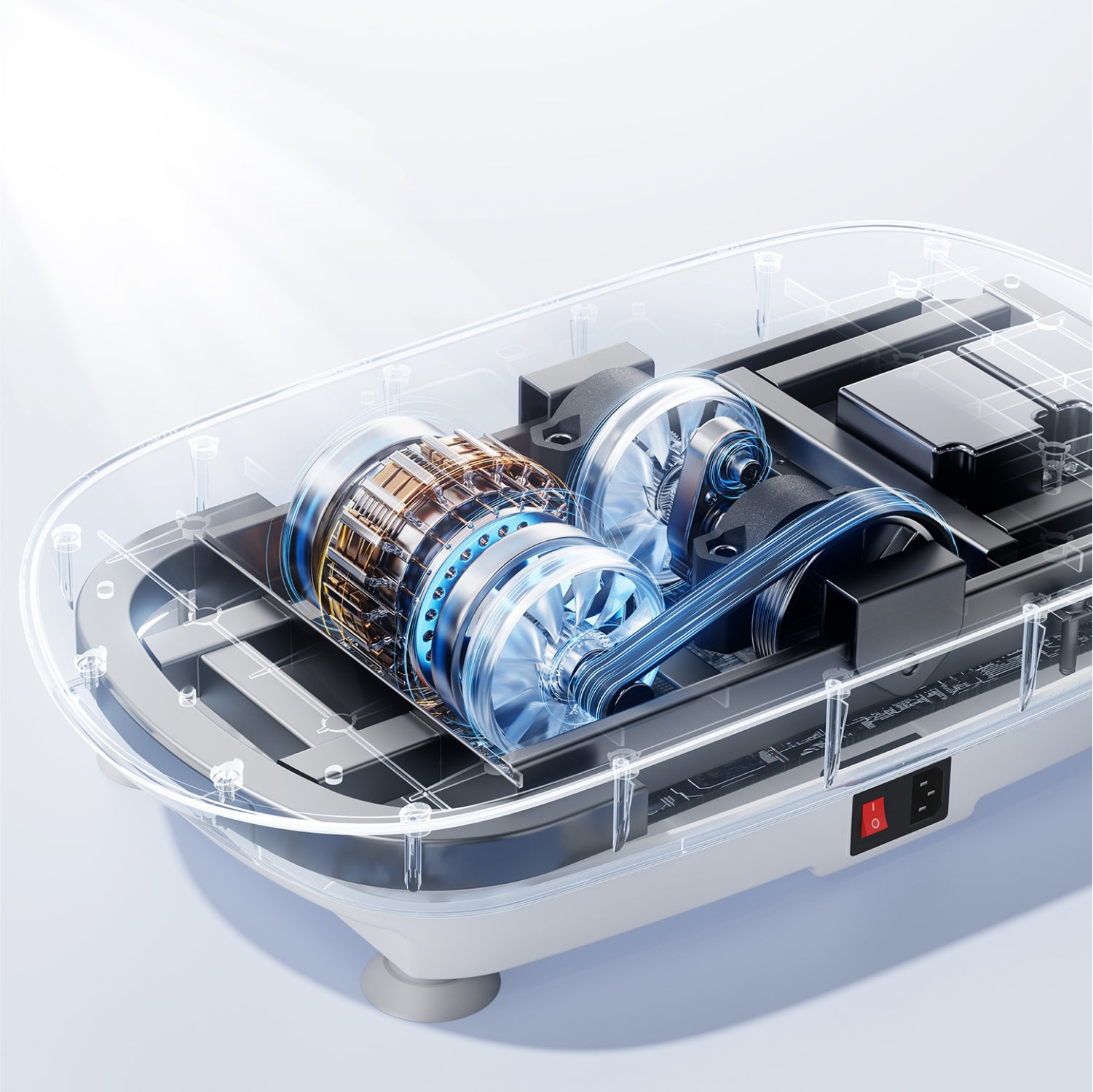MERACH 2398 Whole Body Vibration Plate