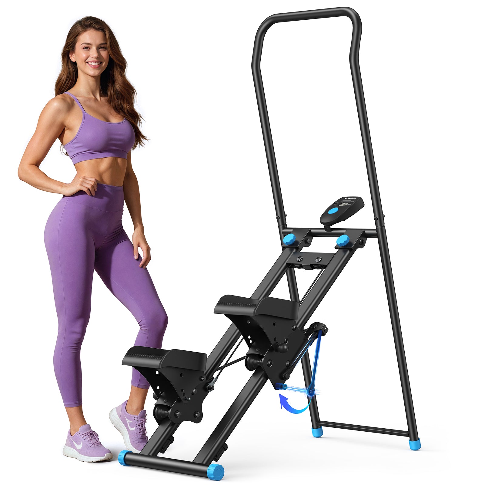 MERACH 2438 Folding Vertical Cardio Exercise Climber