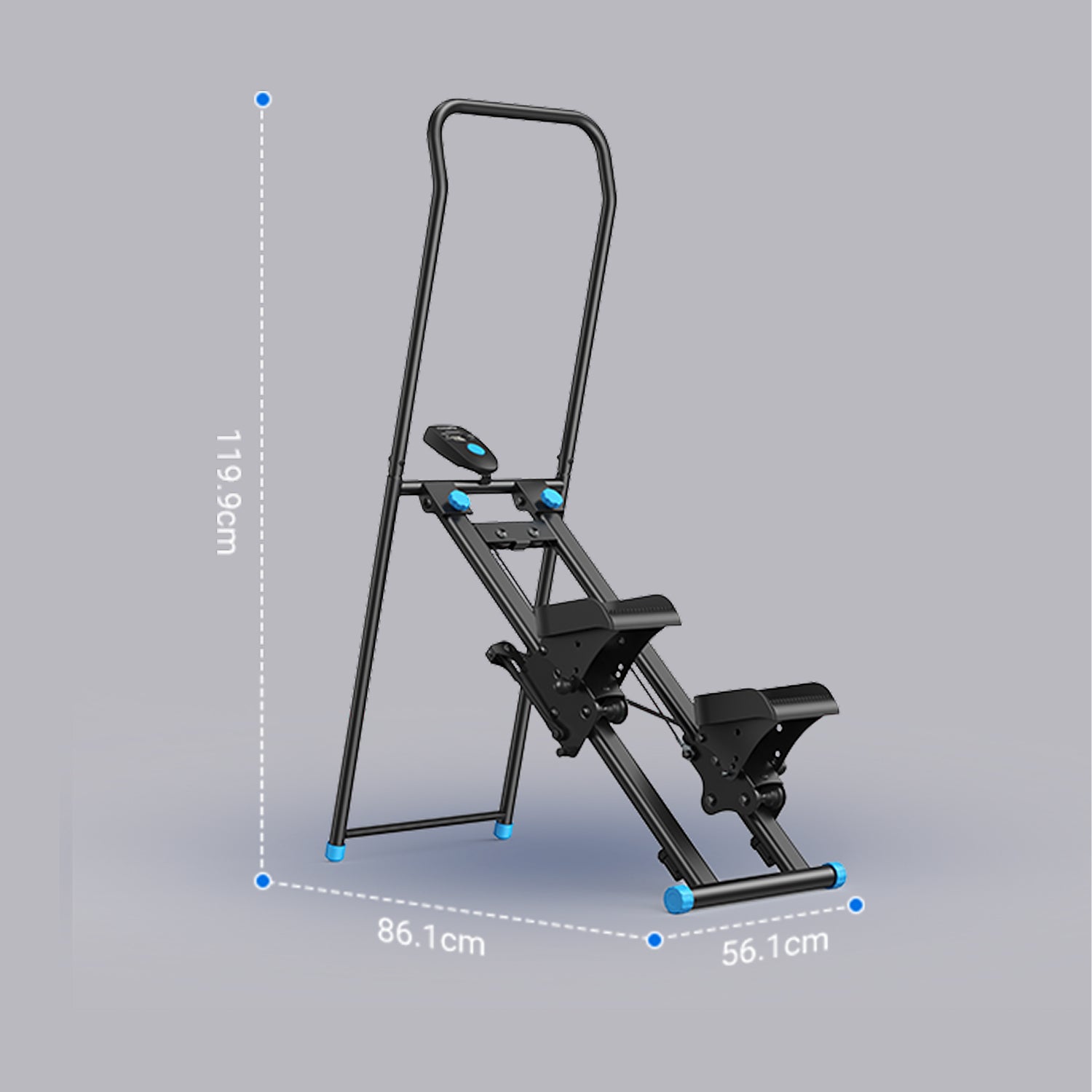 MERACH 2438 Folding Vertical Cardio Exercise Climber