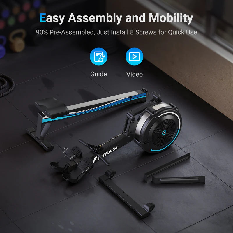 MERACH NovaRow R50 Air Resistance Rower
