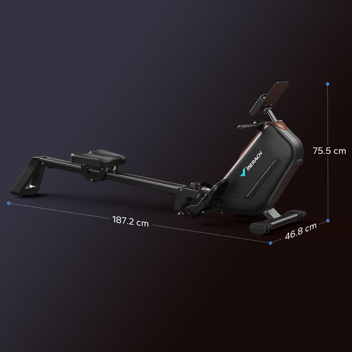 Merach R15 Pro Electromagnetic Rowing Machine