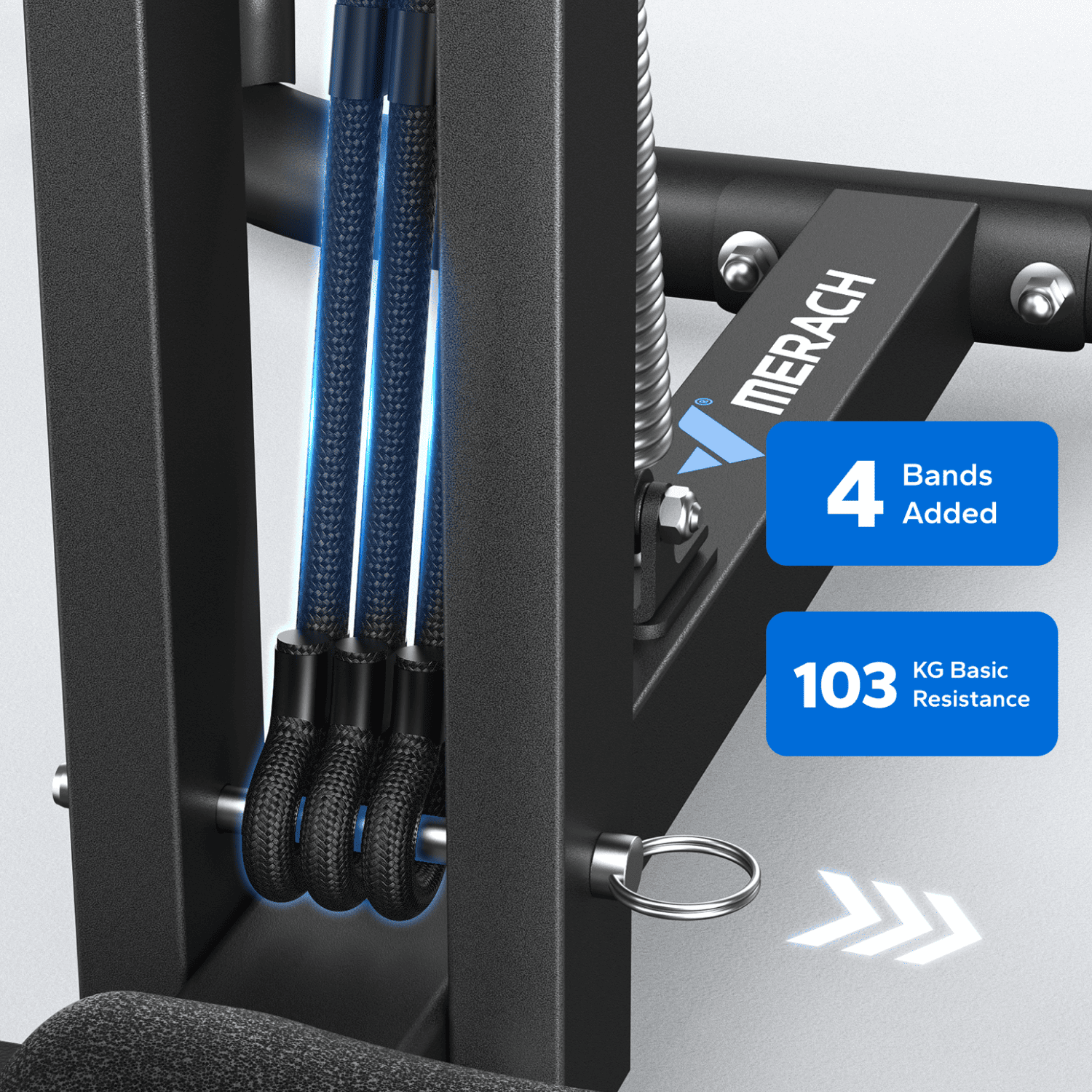 MERACH 2417B1 3 In 1 Multifunctional Deep Squat Machine