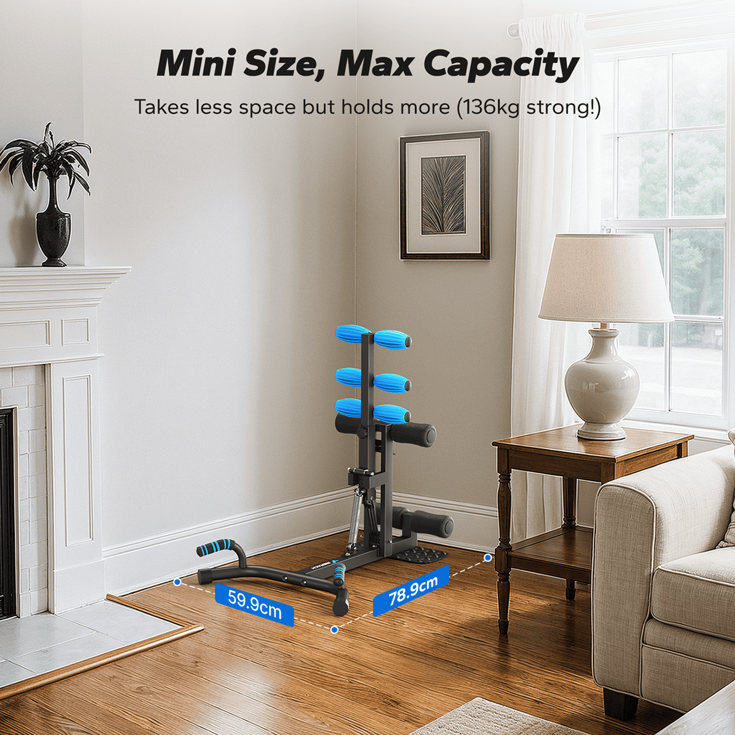 MERACH 2417B1 3 In 1 Multifunctional Deep Squat Machine