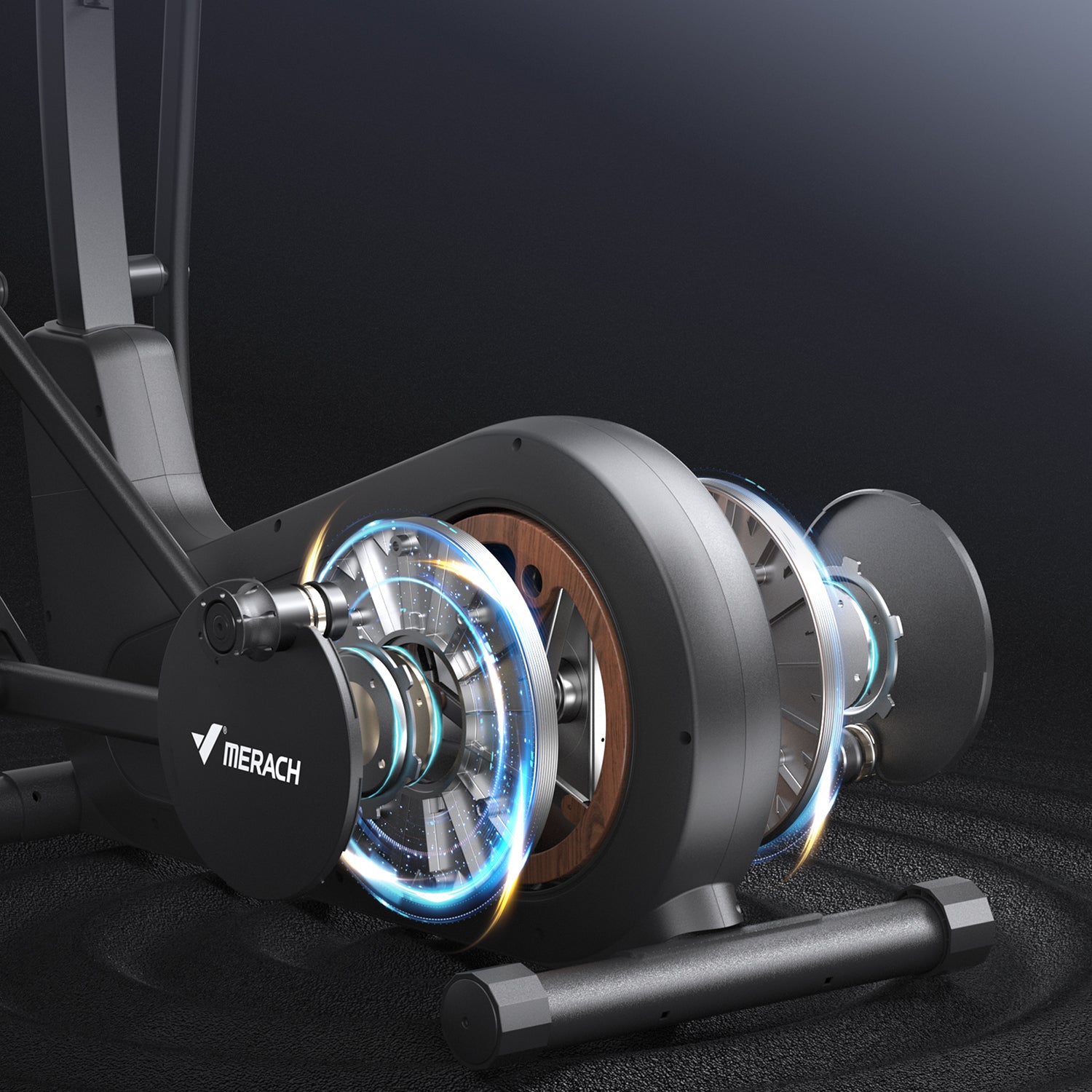 MERACH E33B4 Elliptical with 16 Resistance Levels