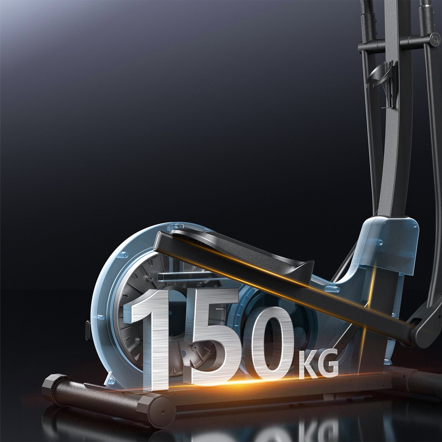 MERACH E33B4 Elliptical with 16 Resistance Levels