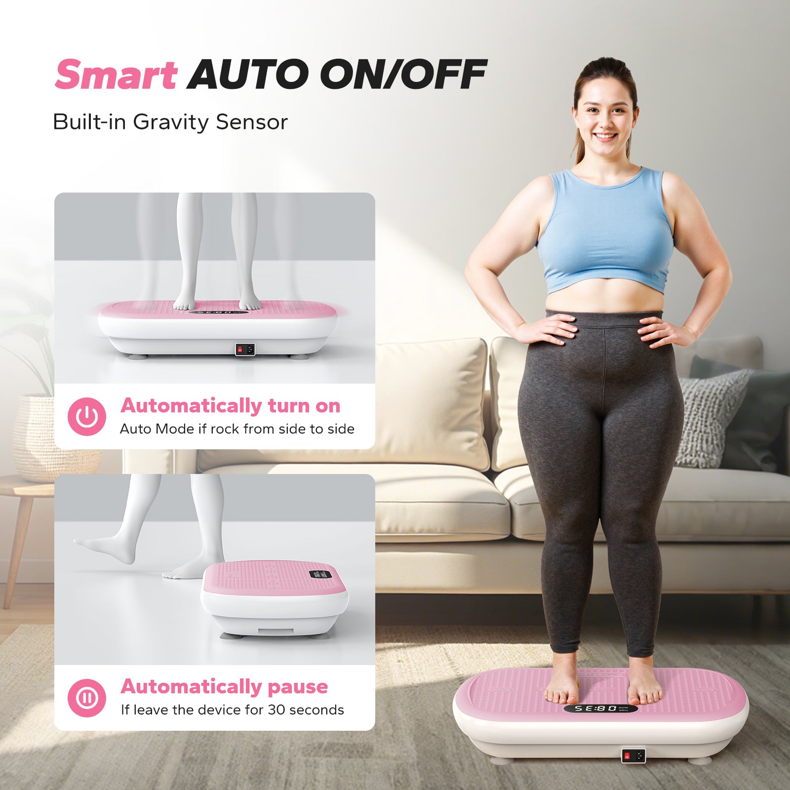 MERACH 2440P1 Whole Body Vibration Plate