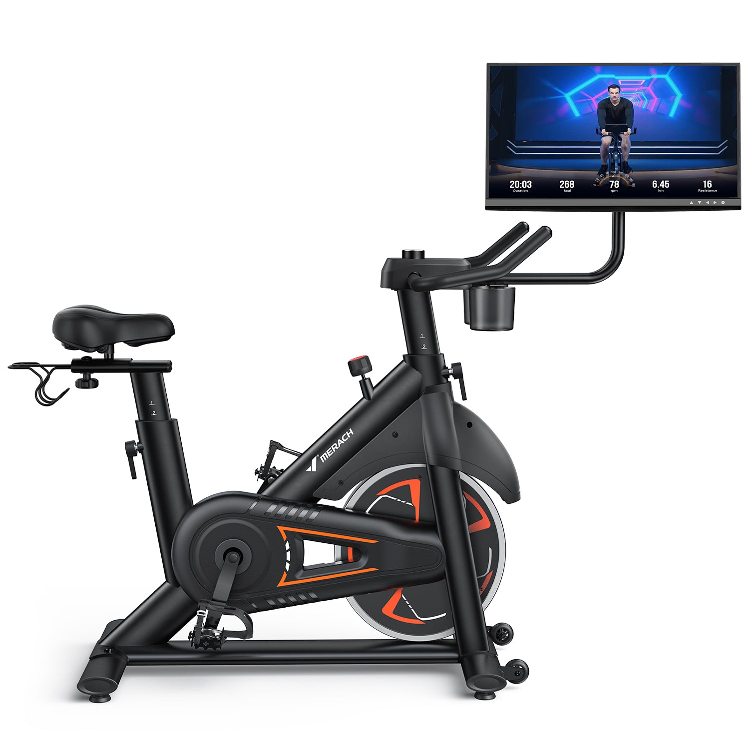 Merach S36B5 Exercise Bike with HD Screen