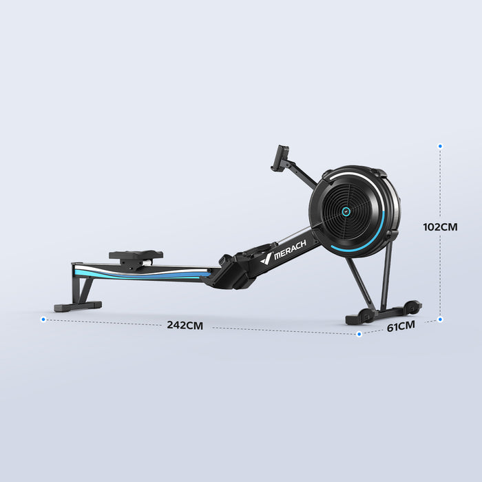 Skyline R50 Rowing Machine MERACH EU | NovaRow R50 Air Resistance Rower