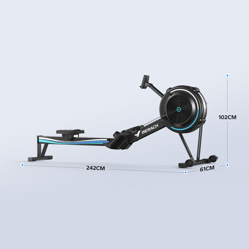 MERACH EU | NovaRow R50 Air Resistance Rower