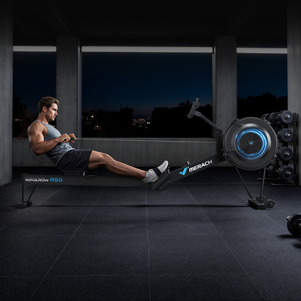 Merach NovaRow R50 Pro Air Rower