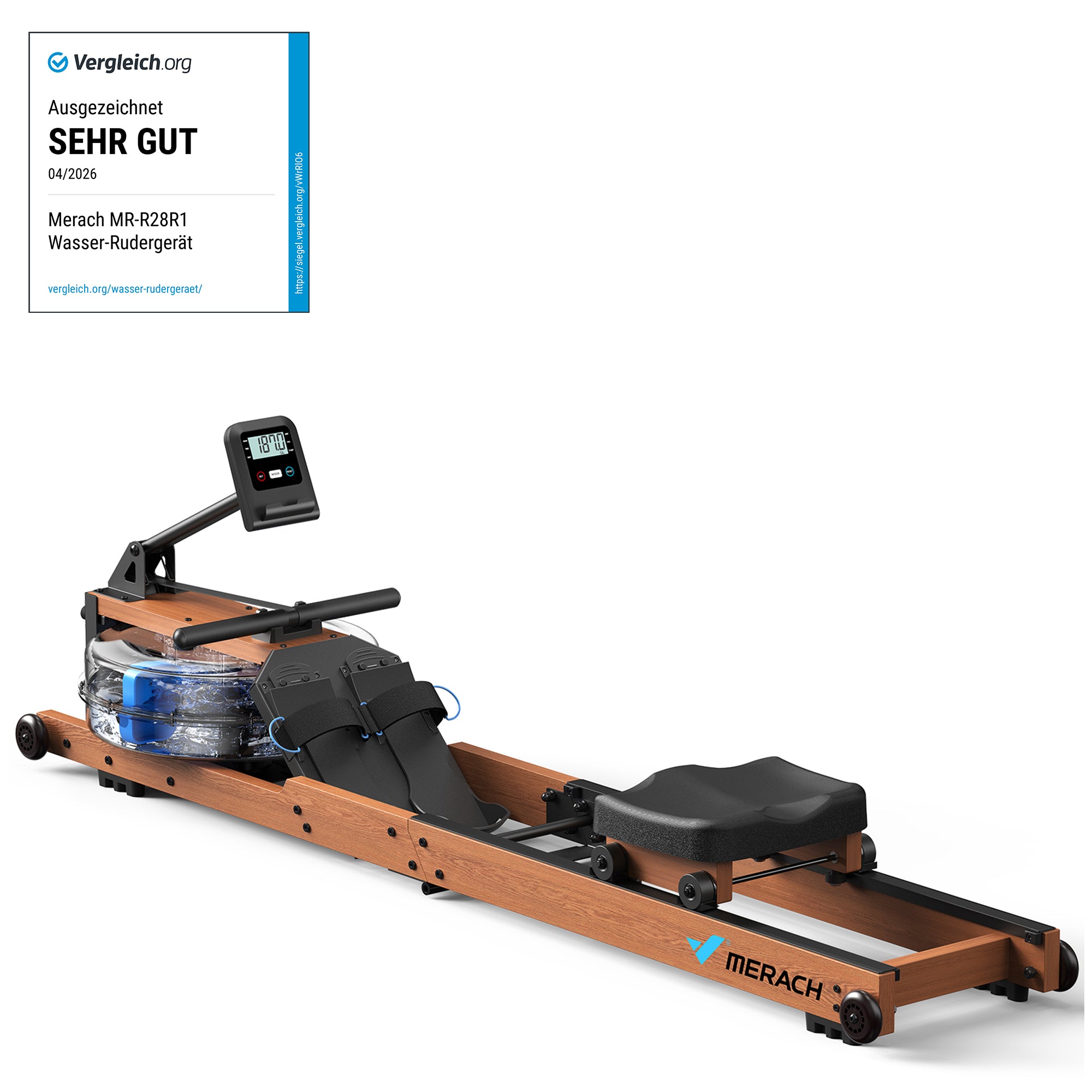 Merach R28 Folding Water Rowing Machine