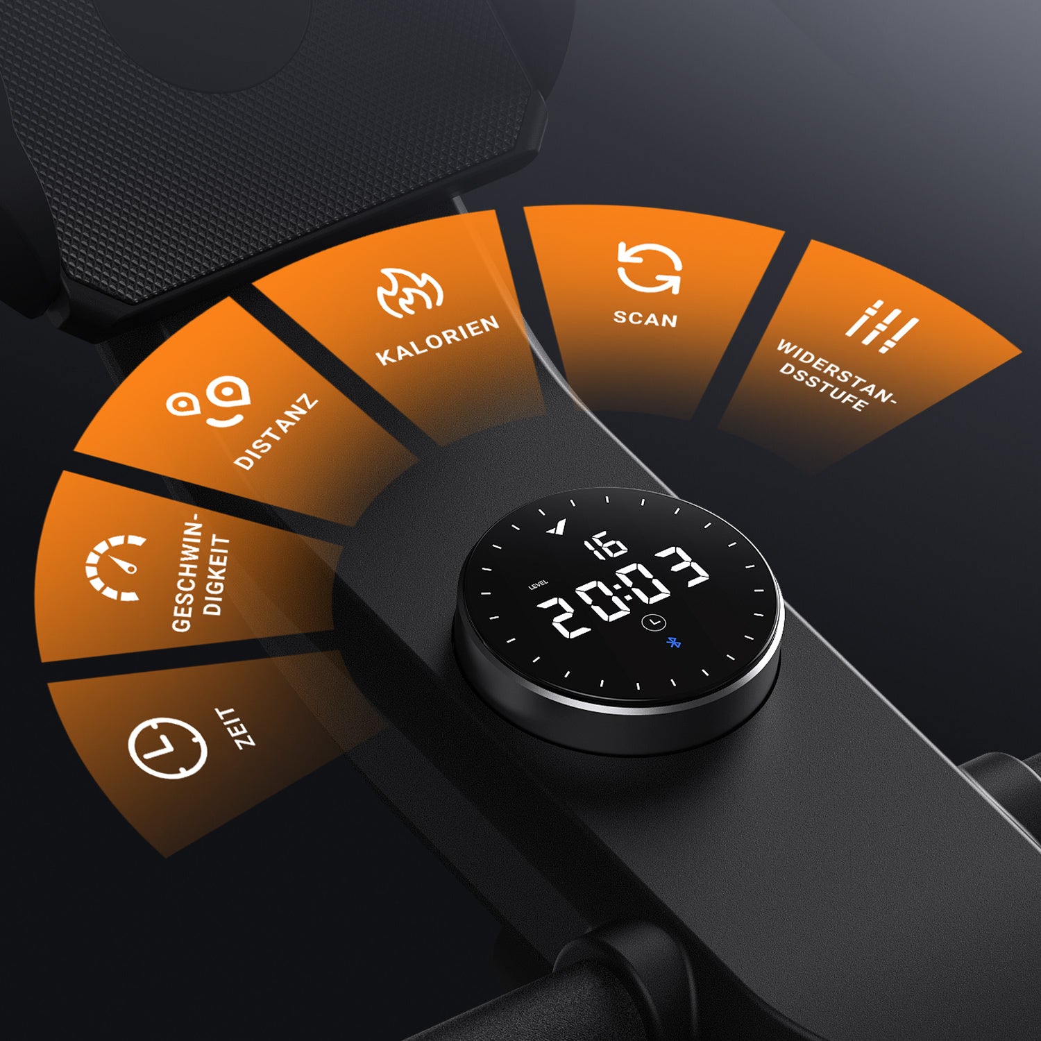 Merach S28B1 Exercise Bike with ±6° Incline Simulation