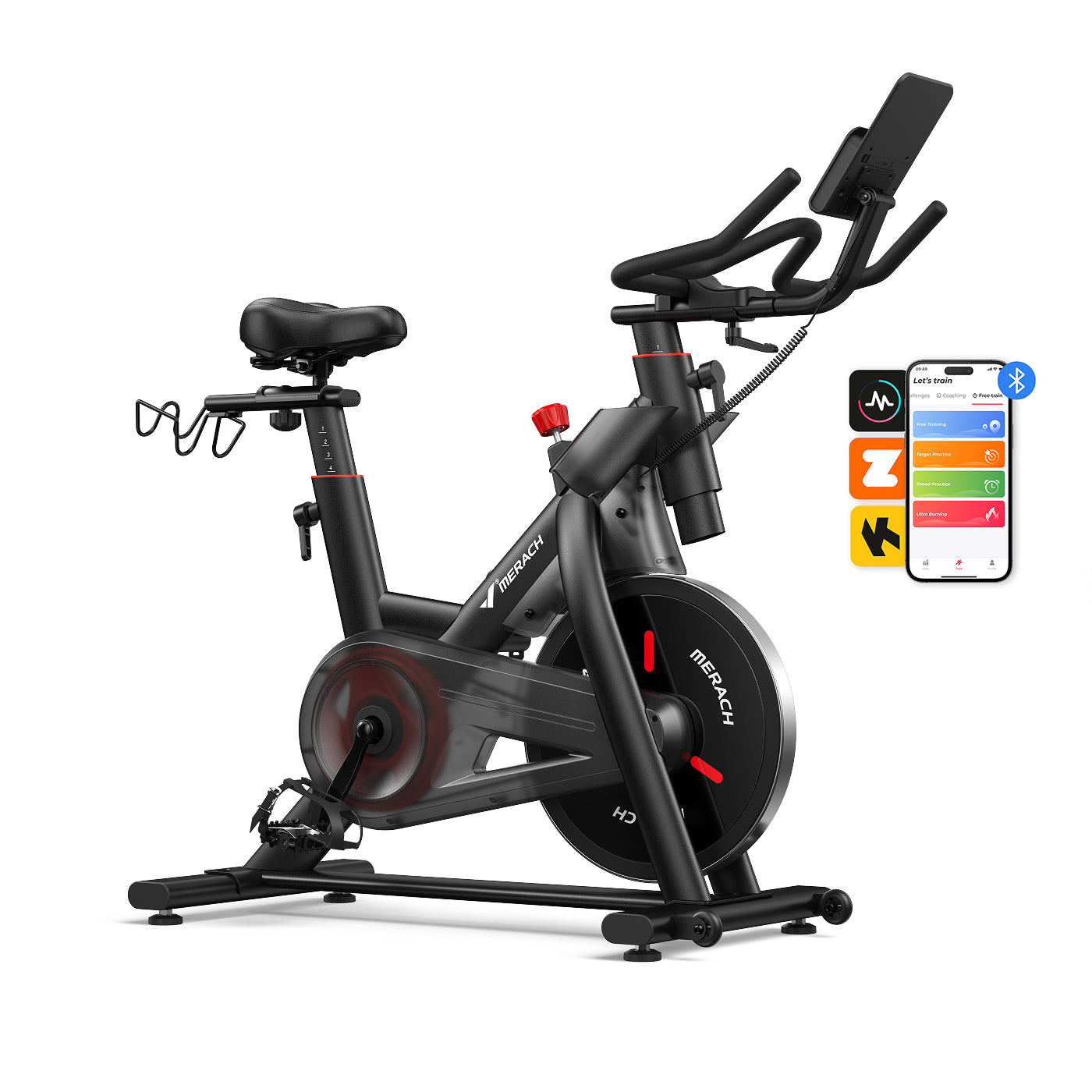 Merach S29R2 Self-Powered Exercise Bike