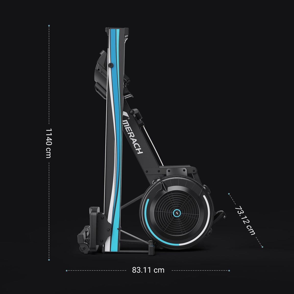 Merach Novarow R53 Rowing Machine MERACH EU | NovaRow R50 Air Resistance Rower