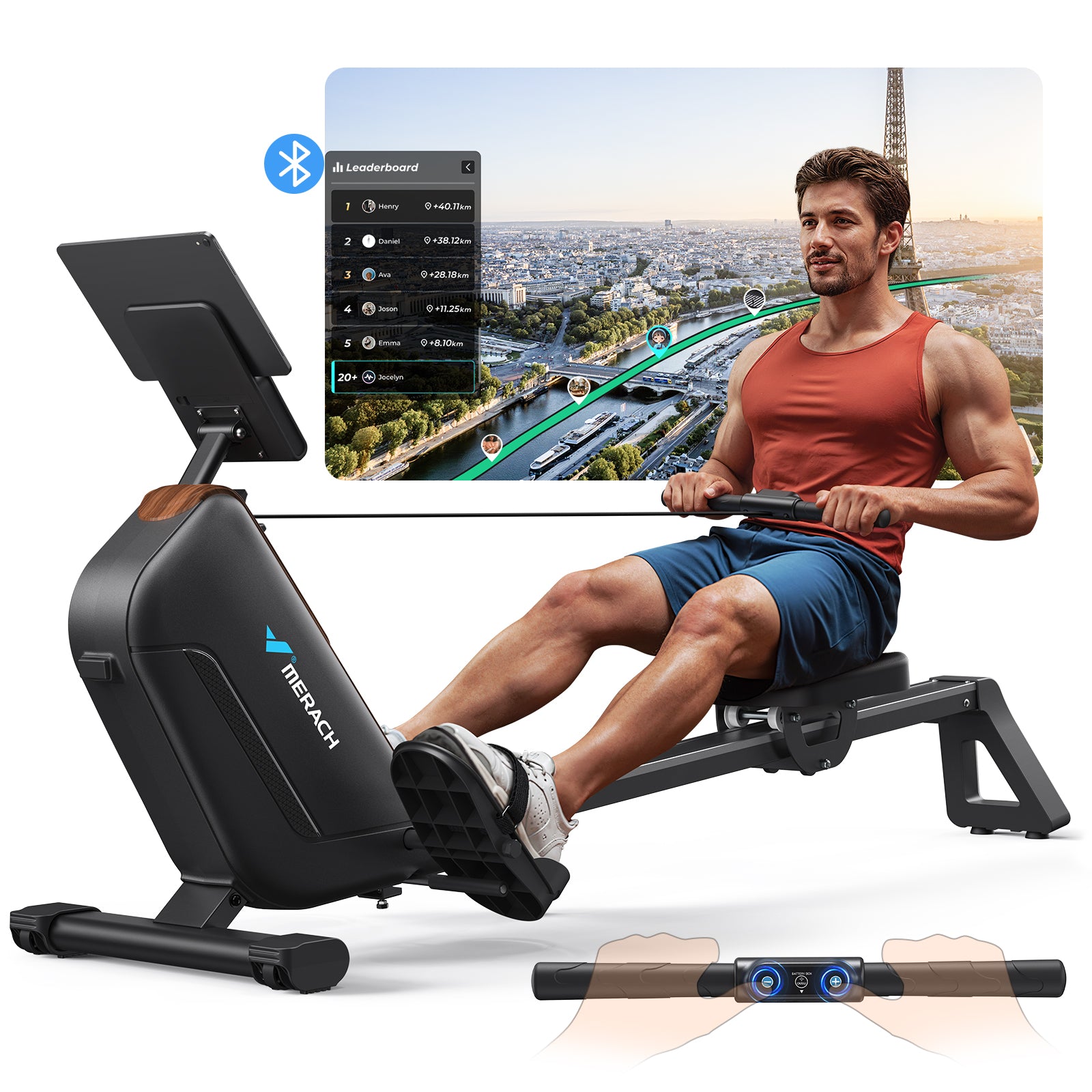 MERACH R15 Pro Electromagnetic Rowing Machine
