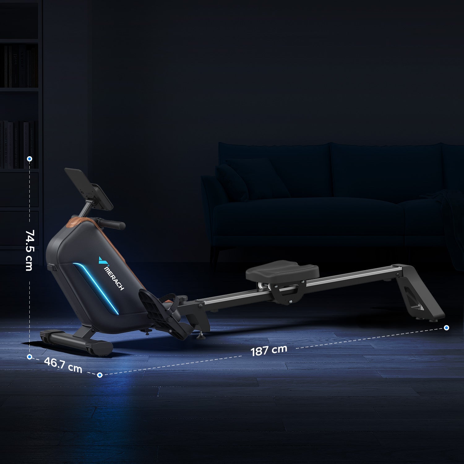 MERACH R15 Pro Electromagnetic Rowing Machine