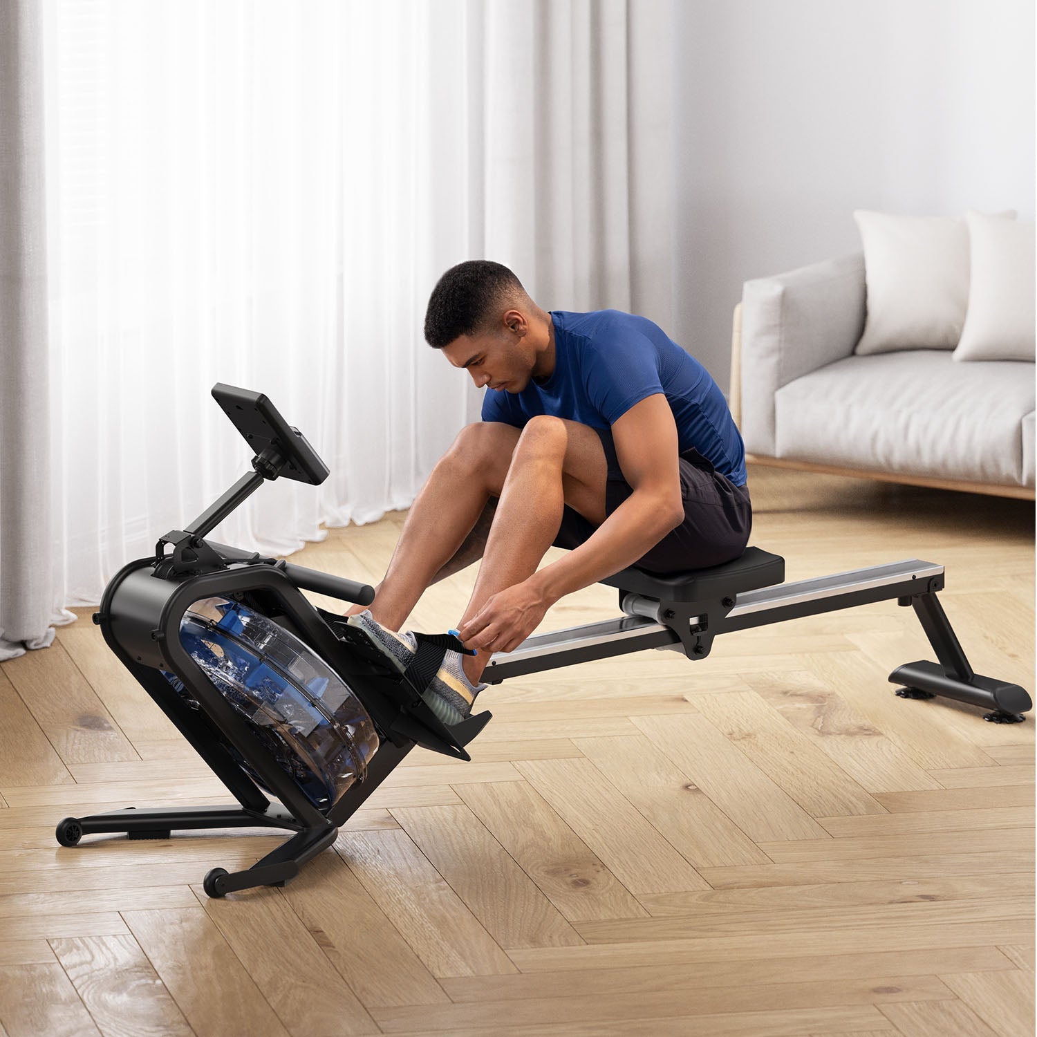 MERACH R17 Water Rowing Machine