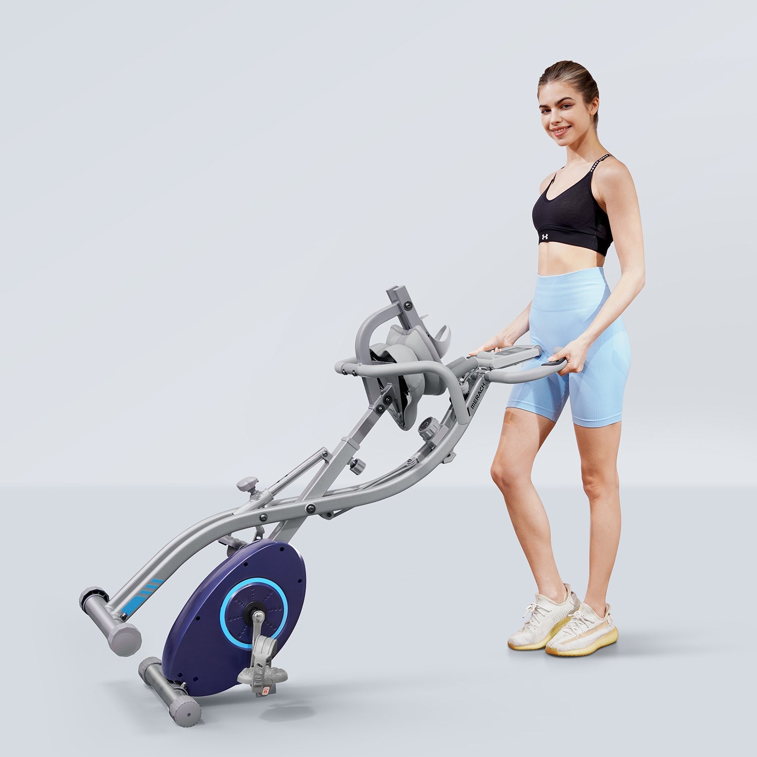 MERACH S15-Gray 4-in-1 Exercise Bike
