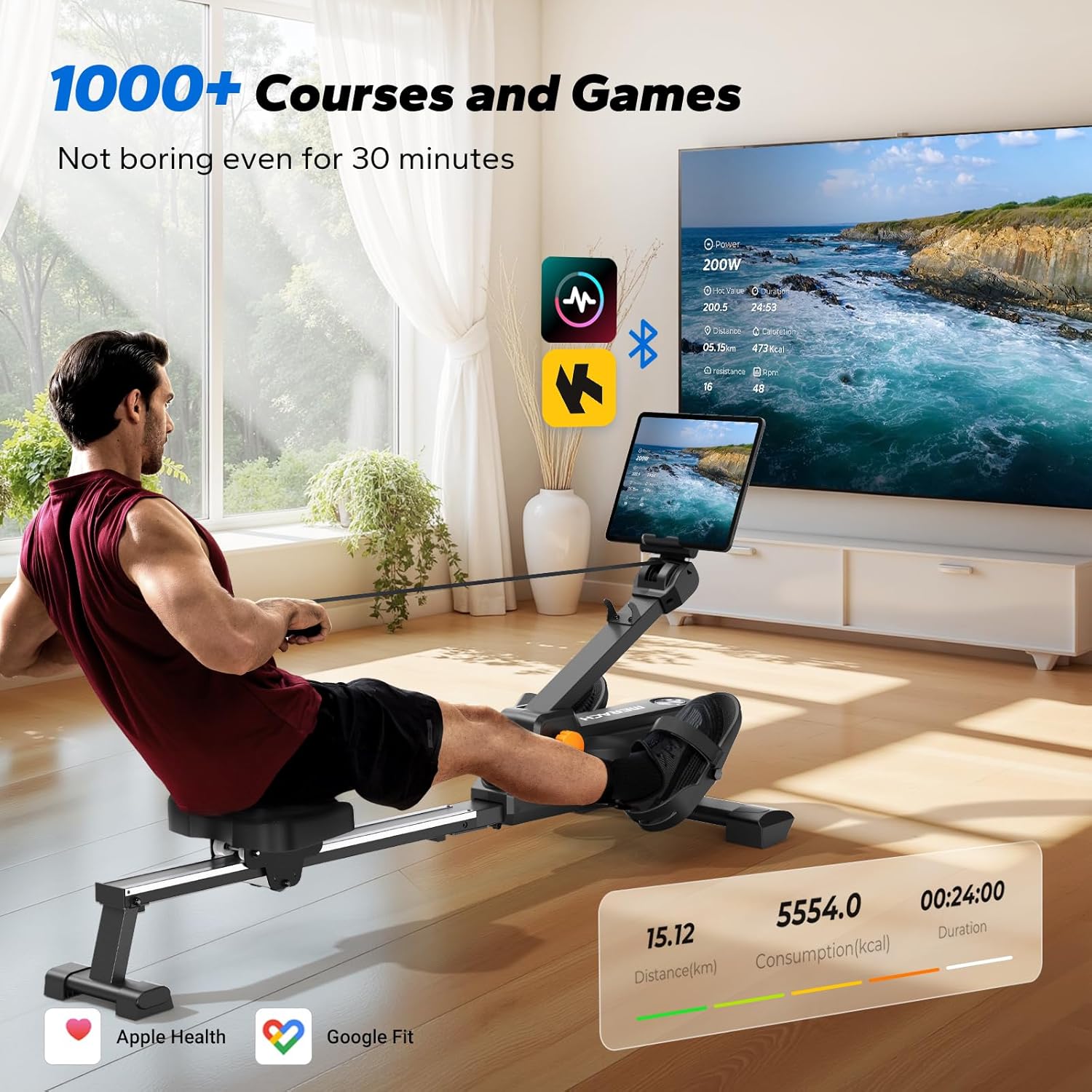 MERACH R25 Magnetic Rowing Machine