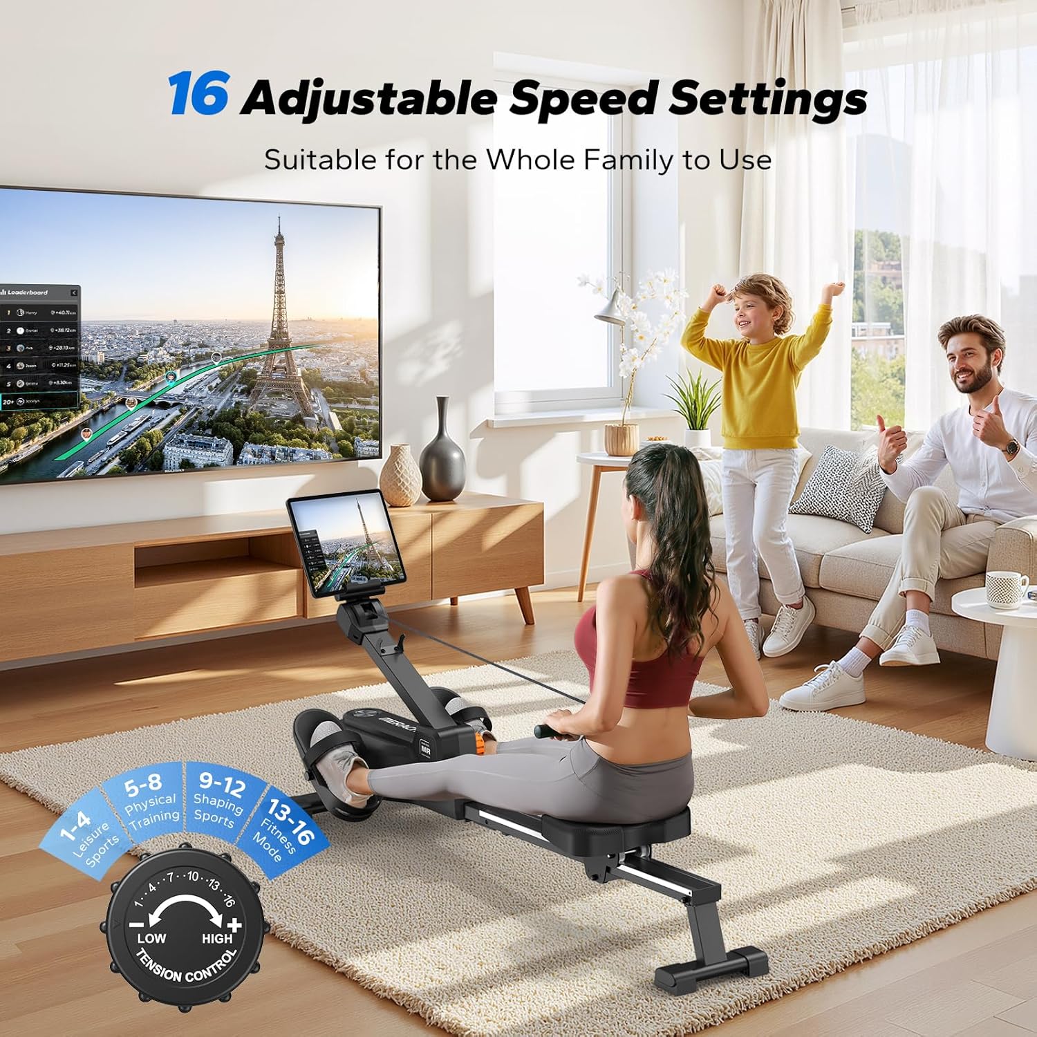 MERACH R25 Magnetic Rowing Machine