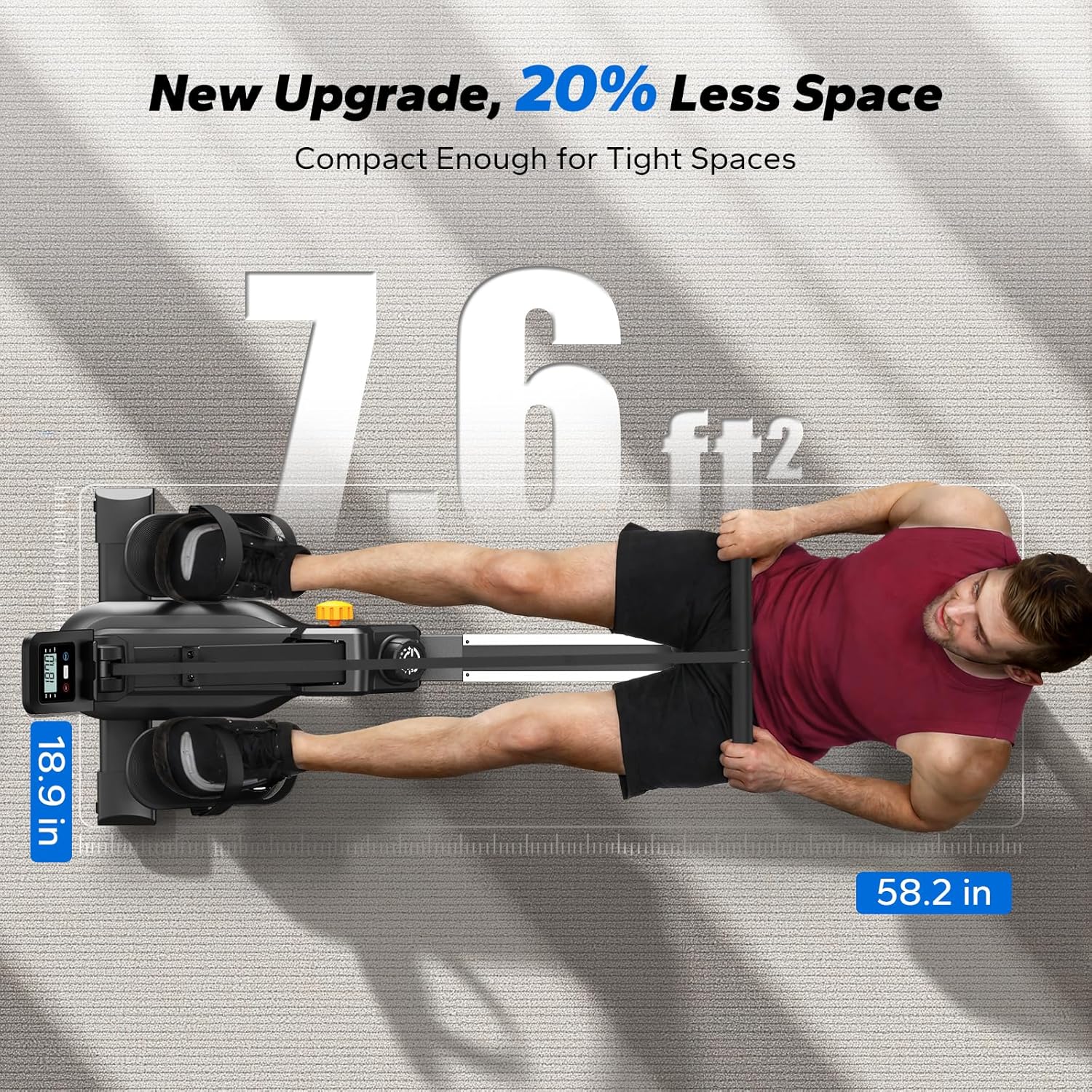 MERACH R25 Magnetic Rowing Machine